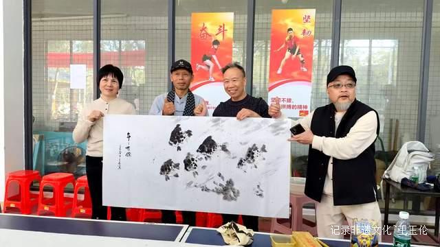 山海情缘,笔墨飞扬一一贵州茫父书画院海陵岛艺术交流会