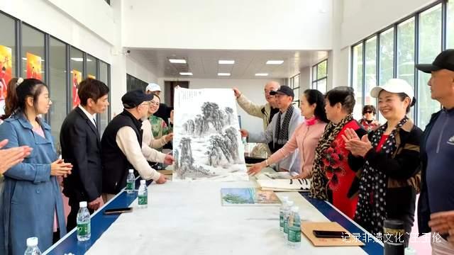 山海情缘,笔墨飞扬一一贵州茫父书画院海陵岛艺术交流会