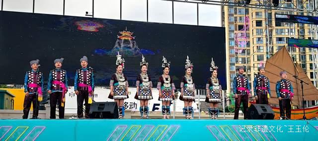 从江侗族大歌亮相洞庭渔歌文创周 唱响多彩民族魅力