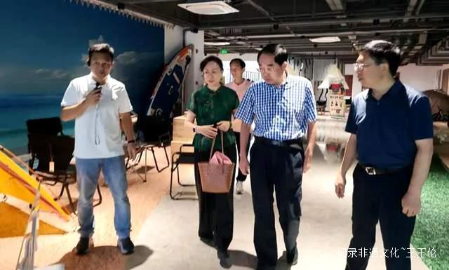 中国风景名胜区协会会长张永利一行到露营之家供应链贸易中心考察调研
