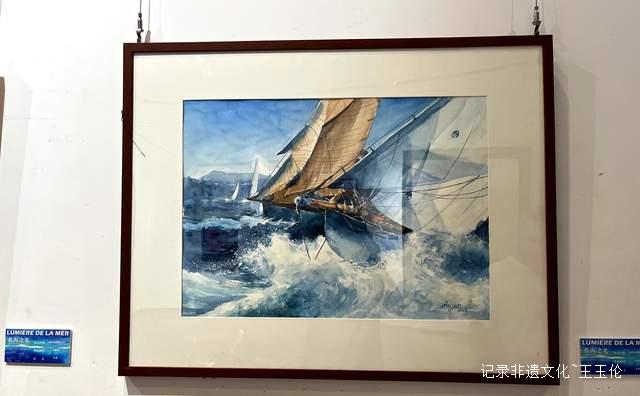艺术无国界！中法名家画作联展今日在烟台美术馆开展