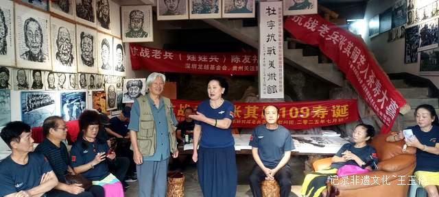 南岳军魂艺术团赴杜宁抗战美术馆开展红色教育活动