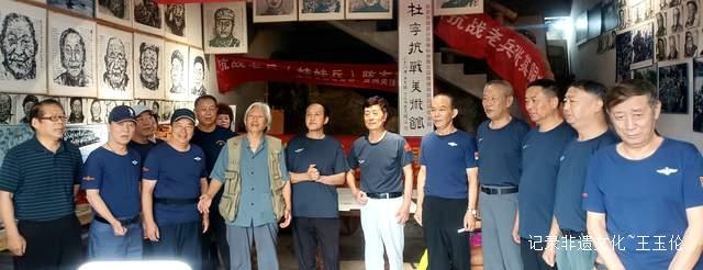 南岳军魂艺术团赴杜宁抗战美术馆开展红色教育活动