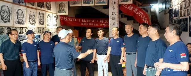 南岳军魂艺术团赴杜宁抗战美术馆开展红色教育活动