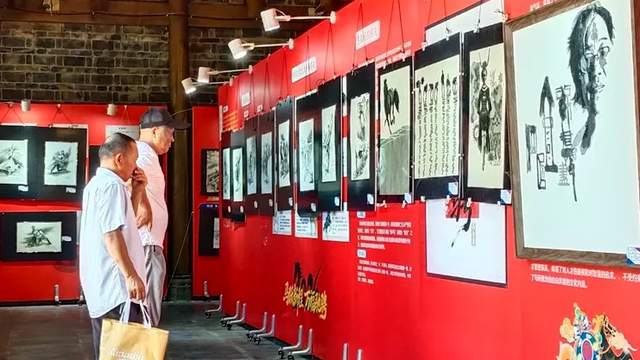 孙智军“黑白世界”专题展亮相花溪公园芝圃书画厅