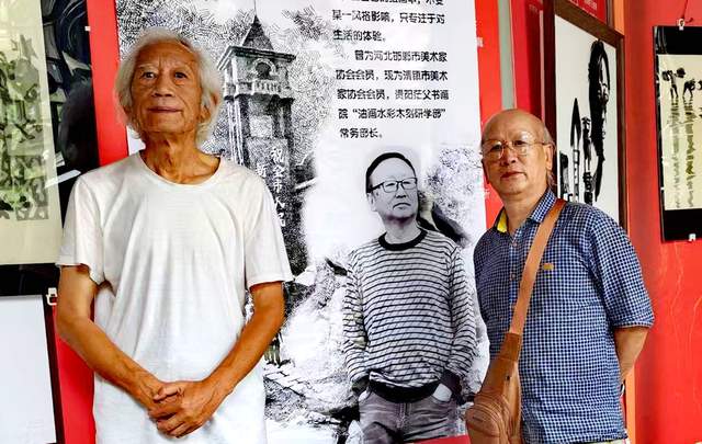 孙智军“黑白世界”专题展亮相花溪公园芝圃书画厅