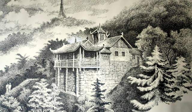 孙智军“黑白世界”专题展亮相花溪公园芝圃书画厅